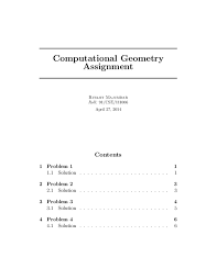 Computational geometry algorithms and applications solution manual pdf. Pdf Solutions To Selected Problems In Computational Geometry Ritajit Majumdar Academia Edu
