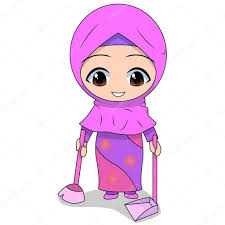 Wanita yang memakai hijab akan semakin terlihat cantik dan. Broom Cute Muslim Children S Cartoon Cartoon Children S Daily Fun Activity Vector Female Cartoon Character Childrens Story Books Premium Vector In Adobe Illustrator Ai Ai Format Encapsulated Postscript Eps Eps Format