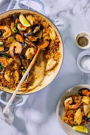 Seafood Paella Simply Delicious Recipe In 2020 Seafood Paella Paella Recipe Comfort Food Recipes Dinners