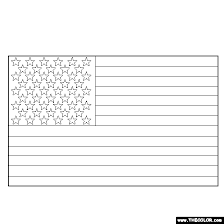 In 16th century england, queen elizabeth. American Flag Coloring Page