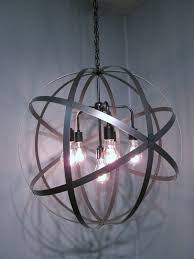 Black And Gold Ring Chandelier Industrial Orb Chandelier Ceiling Light Sphere 24 Diameter Wine Barrel Ring Chandelier 6 Light Globe Edison Bulbs Antique Gold Orb Chandelier Chandelier Ceiling Lights Ceiling Lights