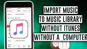 Transfer any music from old iphone to a new iphone without itunes. How To Import Music To Your Music Library Without Itunes Or A Computer Ios 11 Ios 12 12 1 2 Youtube