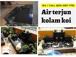 Jual Air Terjun Dinding Kolam Ikan Air Terjun Mini Siap Melayani Daerah Blimbing By Airmancur Rumah Medium