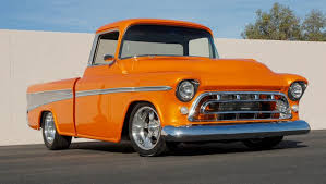 Image result for Orange 1955 Truck