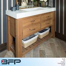 Find inspiration and ideas for your bathroom and bathroom the bathroom is associated with the weekday morning rush, but it doesn't have to be. China Vintage Style Solid Wood Small Bathroom Vanities With Undermount Basin China Style Selections Bathroom Vanities Clearance Bathroom Vanities