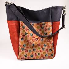Tasche „lu (nur im januar). City Beuteltasche Aus Korkleder Ein Video Tutorial Bernina Blog