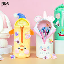 Kotak pensil ini mudah dibuat dan dapat menyimpan berbagai alat tulis. Kawaii Plush Anak Pensil Case Pelajar Korea Kapasitas Besar Tas Alat Tulis Kreatif Dinosaurus Kotak Pensil Lucu Kantong Kotak Tempat Pensil Aliexpress