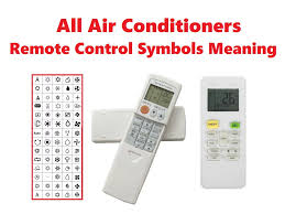 Rapid charging & lithium battery: All Air Conditioners Remote Control Symbols Meaning