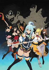 Kono Suba Artwork Karte 4 Star Wars Art Anime Kiss Anime Lovers