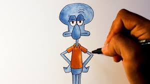 Wie Zeichnet Man Thaddaus Tentakel Spongebob Schwammkopf Zeichen Tutorial Youtube