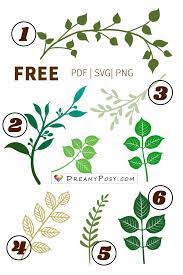 Download Leaves Templates Free Pdf Svg Png Files Dreamyposy Com