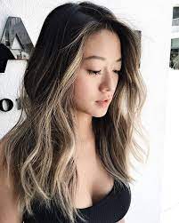 To achieve this effect, it is necessary to bleach the lower portion of your hair. Pin On Hair Style