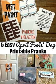 The prank this year seems to be that there's no prank. 5 Easy April Fools Day Printable Pranks Mama Cheaps April Fools Day April Fools April Fools Pranks