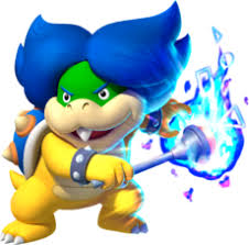 Larry koopa (known as cheatsy koopa in the cartoons) is the youngest of the koopalings, a clan of seven siblings that act as leaders of the koopa troop under bowser, and who were originally considered to be his children. Ludwig Von Koopa Super Mario Wiki The Mario Encyclopedia