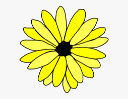 Download Yellow Daisy Svg Clip Arts Colorful Flower Clip Art Hd Png Download Kindpng
