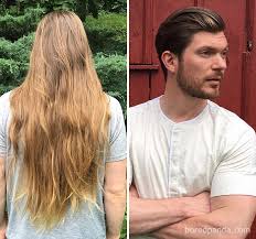 However long hair on guys did have a flash of revival around the 1960s that lasted until around the 1970s. 134 Incredible Photos Before And After A Haircut Bored Panda