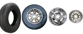 Tires on double axel trailers can be rotated in a there are special wheel covers, however a standard tarp or coverage in garage is equally effective. Trailer Tires And Wheels At Trailer Parts Superstore