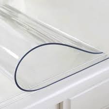 Table Tek Rectangle Clear Plastic Heavy Duty Protective Table Cover 1 5mm Thick 60 X 36 1 Count Box In 2020 Ikea Craft Room Desk Cover Table Covers