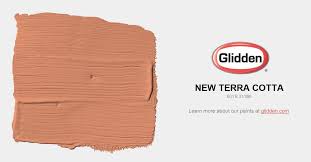 New Terra Cotta Paint Color Glidden Paint Colors
