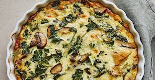 Spinach Mushroom Quiche Recipe Mushroom Quiche Stuffed Mushrooms Vegetarian Quiche Recipes