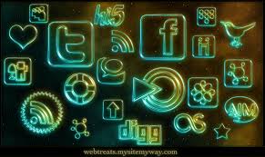 All social media logos and icons are trademarked. 108 Glowing Neon Social Media By Webtreatsetc On Deviantart