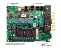 Balboa 51593 Circuit Board 2500er3 X Beachcomber Hot Tubs 4014054
