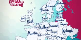 London inhabitants within the walls 1695. European Surnames Europe Is Not Dead