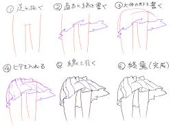 目 スカートの描き方 絵上手いやつちょっと来て下さい 萌えイラスト上達法 お絵かき初心者の学習部屋 イラスト 描き方 イラスト上達