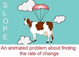Slope Funny Animated Rate Of Change Real World Problem Math School Math Cartoons Algebra