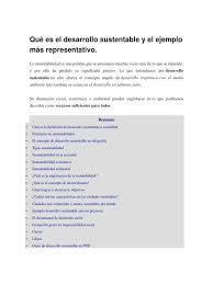 El desarrollo sostenible es importante para el futuro de nuestro planeta, aprende más sobre la sostenibilidad y los objetivos de desarrollo sostenible. Que Es El Desarrollo Sustentable Y El Ejemplo Mas Representativo Sustentabilidad Desarrollo Sostenible