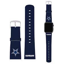Official Nfl Dallas Cowboys Logo Blue Leather Strap For Apple Watch Sport Cleveland Browns Logo Apple Watch Sport Indianapolis Colts Logo
