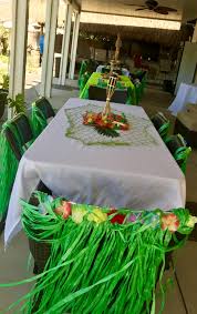 Luau Table Set Up Luau Decoration Ideas Luau Decorations Table Decorations Decor
