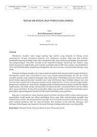 Jurnal masalah sosial dalam kalangan remaja pdf berikut ini adalah download jurnal gratis yang merupakan kumpulan file dari berbagi sumber tentang jurnal. Pdf Masalah Sosial Dan Wirausaha Sosial