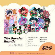 Won't Stop Biggering: A Decade of the Onceler on X: ⚘ THE ONCELER BUNDLE ⚘  Full Merch Bundle -- $25 - DIGITAL: 3 printable stickers, 2 printable  bookmarks, 2 icons, 1 phone