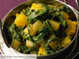 Poelee De Navets Pommes De Terre Et Epinards Frais Recettes Recette Recette Epinards Recette Epinards Frais Navet Recette