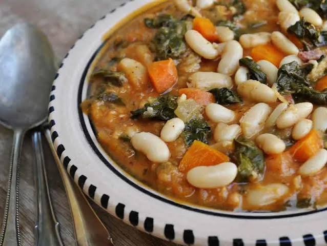 Kale with Beans