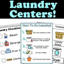 How to sort laundry get your clothes cleaner faster. Laundry Visuals Worksheets Teaching Resources Tpt