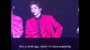 Check spelling or type a new query. Xiumin Takling About Abs In Exoluxiondot Youtube