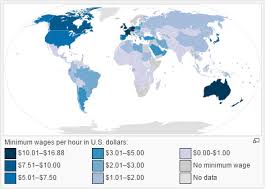 In january 2019, malaysia increased the minimum wage in the private sector to rm 1,100 monthly, or rm 5.29 hourly, in the hopes of easing the financial burdens of the bottom 40 percent. List Of Official Minimum Wage Rates In Different Countries