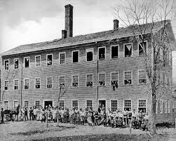 The Mallory Hat Factory Danbury Around 1884 Connecticut History Danbury Connecticut New England