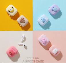 Bts Baby Bt21 Official Airpods Case Airpods Case Cute Airpod Case Case Photo Phone Case
