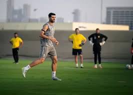 تصویر حضور مهدی طارمی در تمرینات الوصل امارات