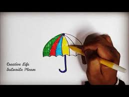 Secara umum, cara menggambar biasanya diawali dengan sosok orang dari bagian kepalanya, dan terakhir adalah menggambar butiran air hujan. Cara Menggambar Payung Untuk Anak Anak Kaskus