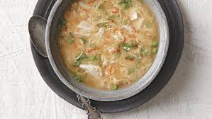 Egg Drop Soup With Crab Baby Corn And Peas Recipe Finecooking