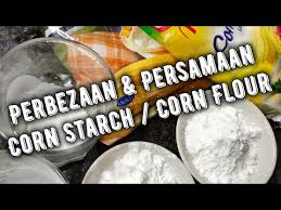Fine cooking breaks it down easily: Perbezaan Dan Persamaan Corn Starch Corn Flour Youtube