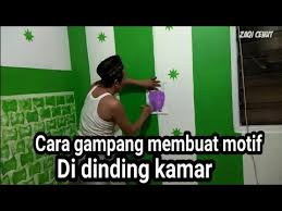 Selain dengan cara menata kamar tidur yang baik dan nyaman, membuat hiasan dinding juga selain di aplikasikan pada dinding kamar tidur, anda juga bisa mengaplikasikan pada ruang tamu diamkan selama 20 menit sampai cat mengering. Cara Mudah Dan Simpel Untuk Membuat Motif Cat Dinding Kamar Bersama Cenut Nut Youtube