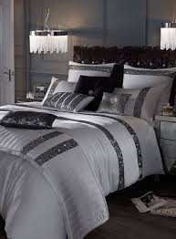 Black And Silver Bedding And Curtains Kylie Minogue Safia Silver Sequin Bedding Range Bhs Decor Ideas Likes Bedroom Decor Sequin Bedding Glam Bedroom