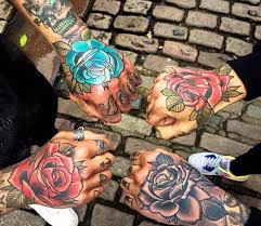 Timeless Tattoos Always On Point Hand Tattoos Traditional Hand Tattoo Rose Tattoos For Men