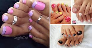 Beautiful fashion stylish purple matte manicure. 44 Easy And Cute Toenail Designs For Summer Cute Diy Projects