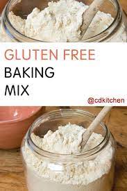 Made With Rice Flour Potato Starch Tapioca Starch Xanthan Gum Cdkitchen Com Gluten Free Baking Mix Gluten Free Baking Mix Recipe Gluten Free Baking